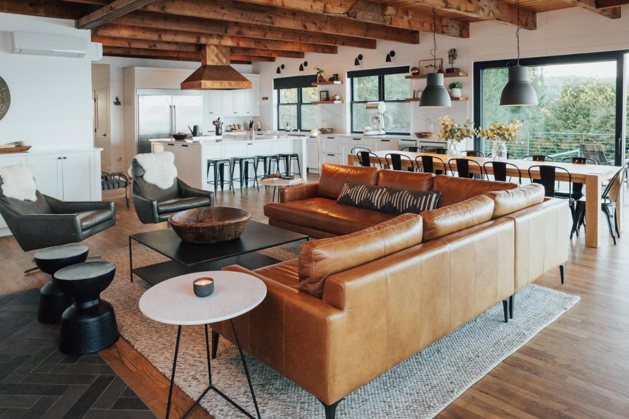 Whidbey Island Modern Farmhouse Greenbank Eksteriør bilde